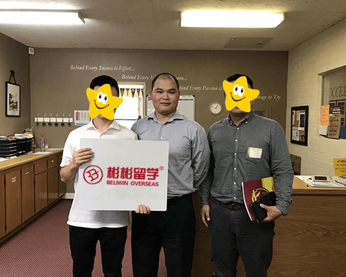 美国留学新闻：小满留学访美阿莱玛尼高中院校续签成功 签约合影