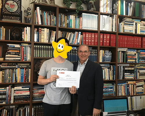 美国留学新闻：小满留学签约旧金山基督学校 合影
