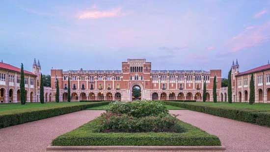 地理位置最好的美国大学之莱斯大学