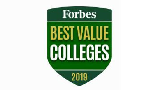 2019年福布斯最具价值美国大学排行榜